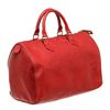 Image 2 : Louis Vuitton Red Epi Leather Speedy 30 cm Bag