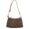 Image 2 : Louis Vuitton Brown Monogram Canvas Leather Mini Pochette Delightful Shoulder Ba