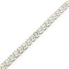 Image 6 : 18k White Gold 3.48 ctw Diamond Line Tennis Bracelet