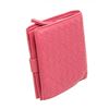 Image 3 : Bottega Venetta Pink Leather Compact Wallet