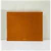 Image 1 : Hermes Gold Orange Calfskin Leather Mouse Pad