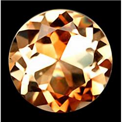 2.4ct RARE Majestic Round Natural Champagne Imperial Topaz VVS RETAIL $2600 (GEM-4608A)