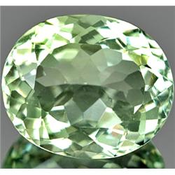 4.66ct RARE Stunning Clean Natural Green Amethyst Unheated FLAWLESS RETAIL $950 (GEM-7022)
