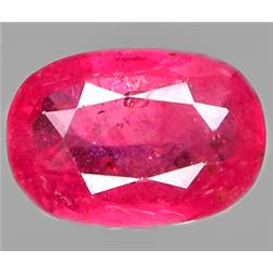 2.89ct RARE Top AAA Pink Red Ruby Mogok VS Oval Cut  RETAIL $2650 (GEM-7443)