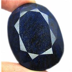 106ct Rich Royal Blue Sapphire Gem RETAIL $8500 (GEM-7733)
