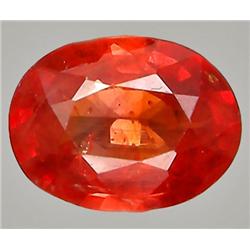 1.83ct RARE Oval Cut Orange Red Padparascha Sapphire VS RETAIL $1550 (GEM-7531)