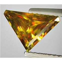 1.58ct RARE Natural Top Lustrous Top Red Sparkle Sphene VVS RETAIL $1550 (GEM-7766)