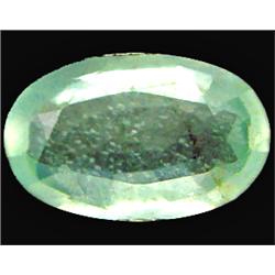 3.83ct RARE Oval Cut Mozambique Light Blue Green Aquamarine VS/SI RETAIL $2650 (GEM-7433)