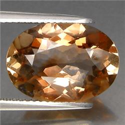 8.42ct RARE Oval Cut Top AAA Imperial Topaz VVS RETAIL $6100 (GEM-7247)