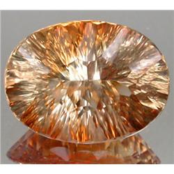 10.2ct RARE Millennium Cut Top Imperial Topaz AAA FLAWLESS RETAIL $9925 (GEM-7808)