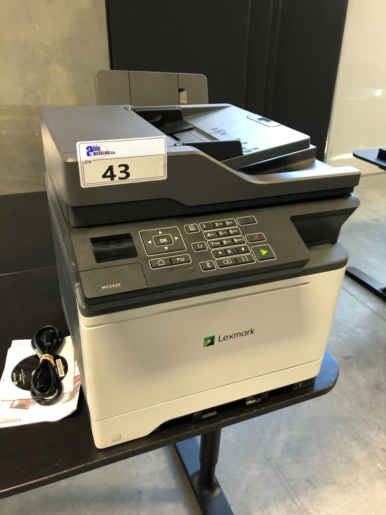 Lexmark Drapery LEXMARK MC2425 MULTI-FUNCTION PRINTER - Able Auctions
