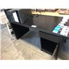 Image 2 : BLACK 56" SINGLE PEDESTAL DESK