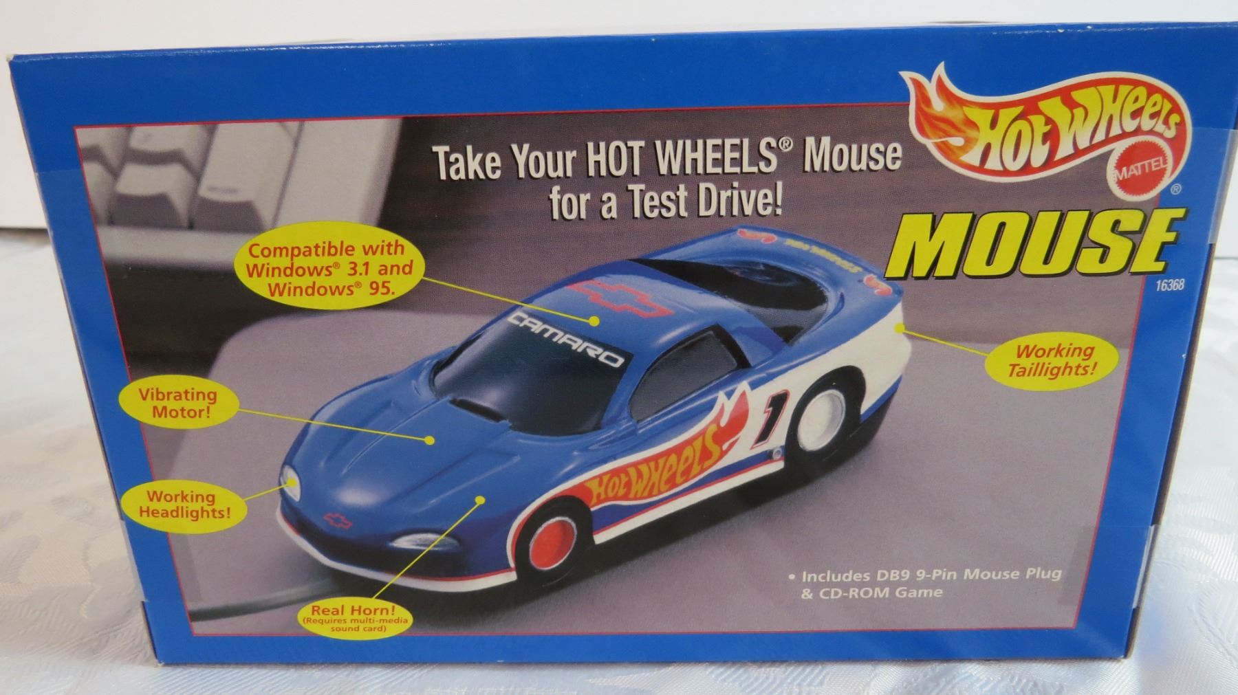Hot Rod Computer Mouse Hot Wheels full-featured computer mouse (Camaro)