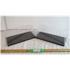 Image 1 : (2) 13.5" Long Plastic display cases