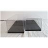 Image 4 : (2) 13.5" Long Plastic display cases