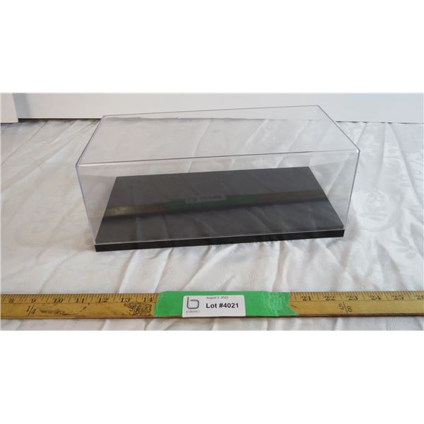 (1) 13.5" Long Plastic display case