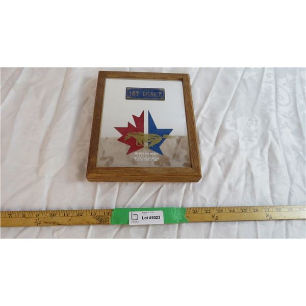 International Mustang Meet - 1996 Saskatchewan 1st place