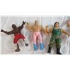 Image 2 : (4) Assorted Rubber Wrestlers