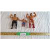 Image 1 : (3) Rubber Wrestlers + small bendy
