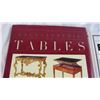 Image 3 : (3) Encyclopedia of tables and other vintage furniture books