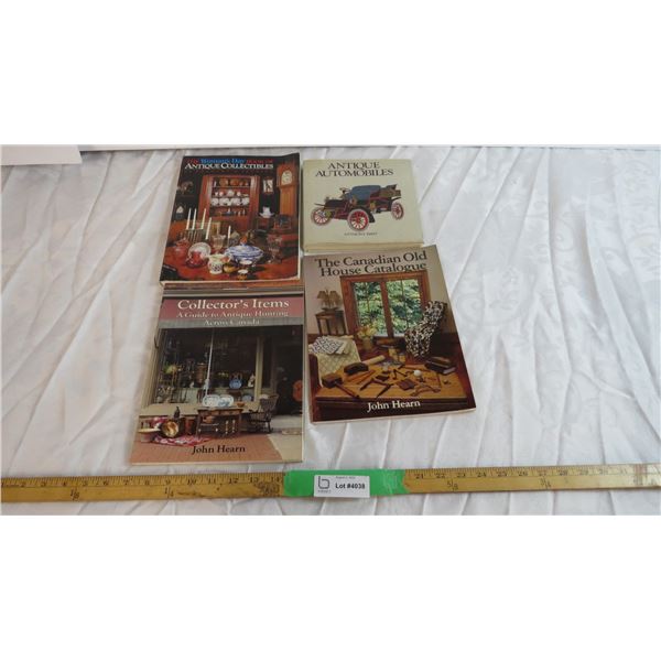 (4) Assorted Antique collecting books