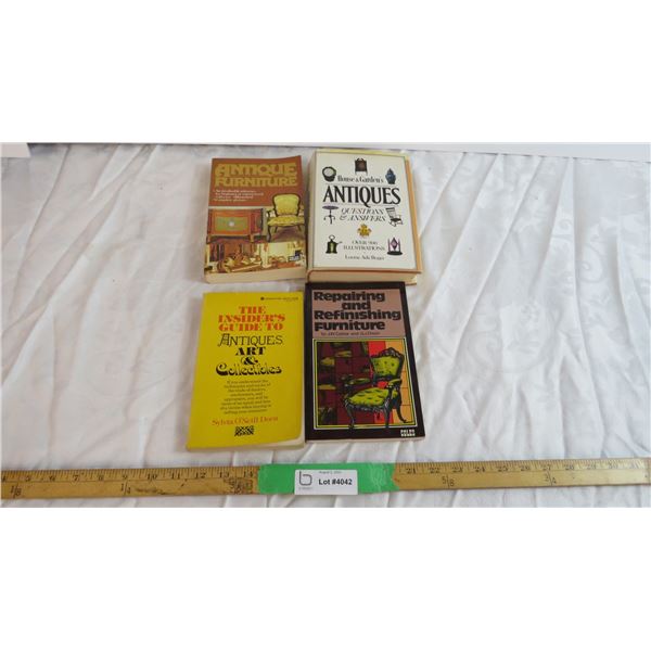 (4) Assorted Antique collecting books