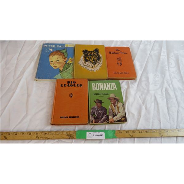 (5) Vintage hardcover kids books