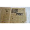 Image 6 : (2) 1925 Newspaper sheets