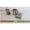 Image 1 : Metal Cheese graters + Metal Flour sifter