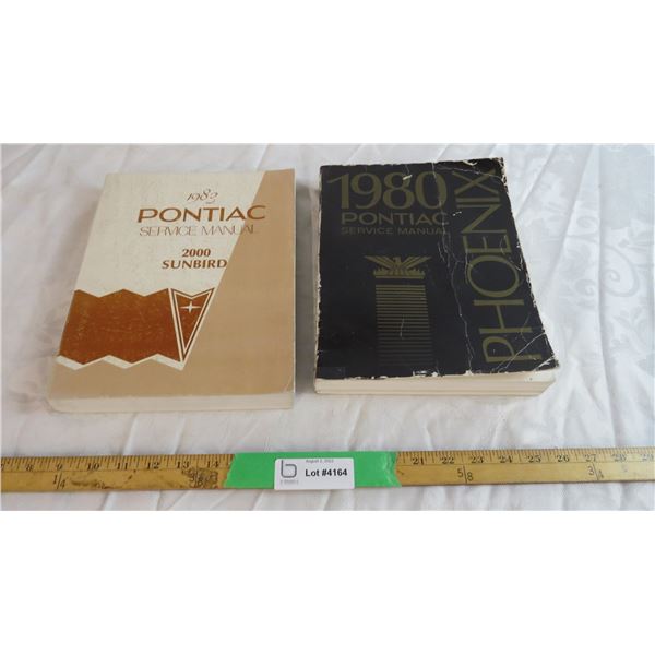 (2) Pontiac Service manuals 1980,1983