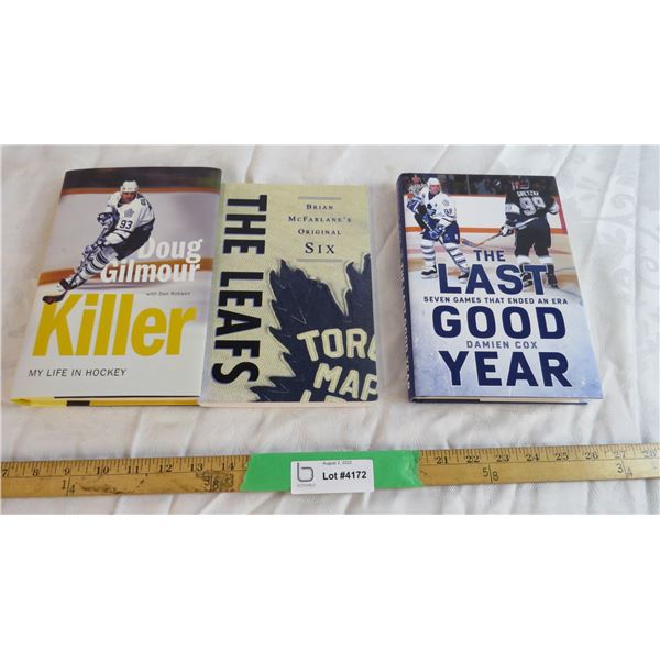 (3) Hockey books