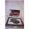 Image 1 : (2) 1950-60’s Car Pictures (Matted 19.5x15.75 Framed 20x14)