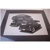 Image 2 : (2) 1950-60’s Car Pictures (Matted 19.5x15.75 Framed 20x14)