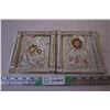 Image 1 : (2) Jesus and Mary Wall Art
