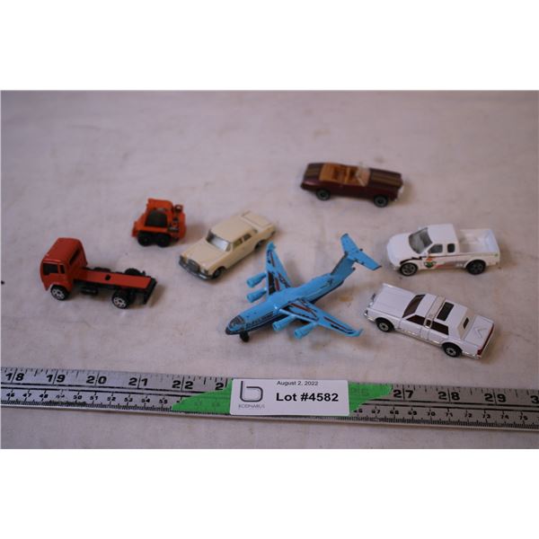 (7) Misc. Matchbox Cars/Plane