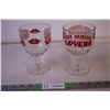 Image 1 : (2) Beer Glasses