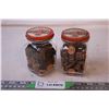 Image 1 : (2) “Canada Motor Products” Jars Full of Pennies