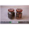 Image 1 : (2) “Canada Motor Products” Jars Full of Pennies