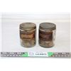 Image 1 : (2) “Vintage Automotive Parts” Jars Full of Pennies