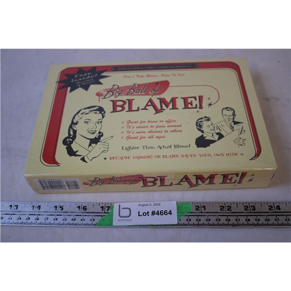 Big Ball of Blame (Never Opened)