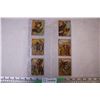 Image 1 : (6) Ganong’s “Rodeo” Bar Collectible Cards in Sleeve
