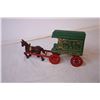 Image 3 : Cast Iron Mail Cart Decoration (Wheel Falls off)