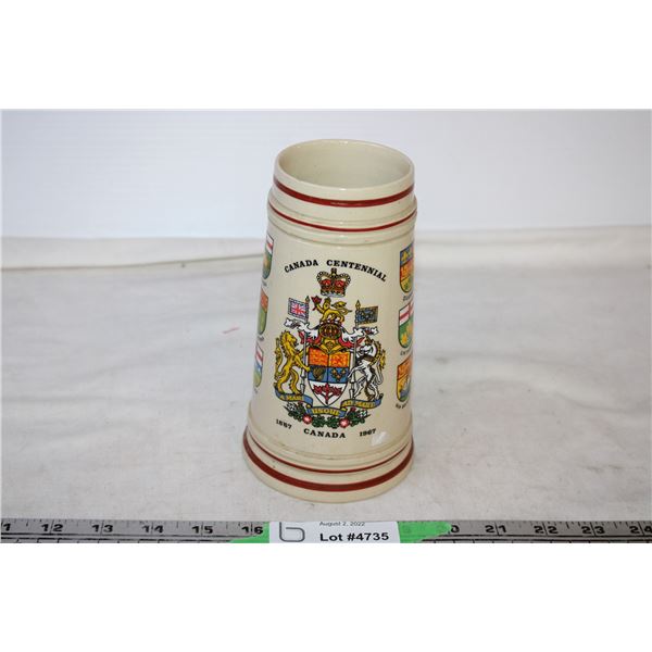 Canadian Centennial Stein Made in West Germany