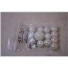 Image 2 : (12) White Marbles and a White Shooter