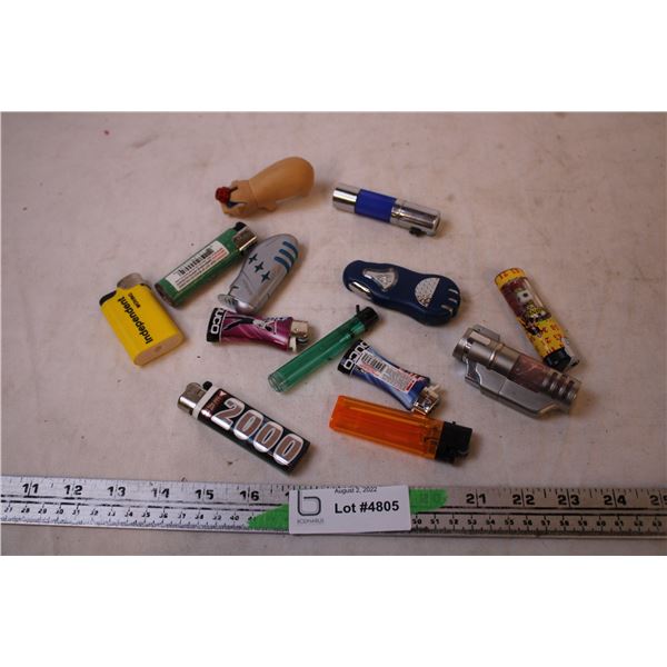 (13) Novelty Lighters