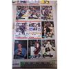 Image 3 : (4) Pages w/ Hockey Cards