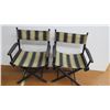 Image 1 : *2X THE BID PRICE - Directors chairs