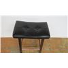 Image 2 : *Wooden Stool with leather seat 24"