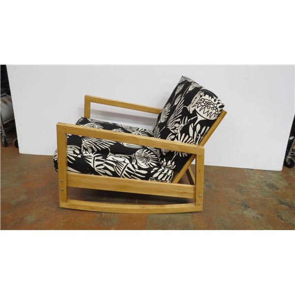 *Wooden Rocking Couch chair