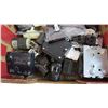 Image 3 : Assorted electrical parts including breakers